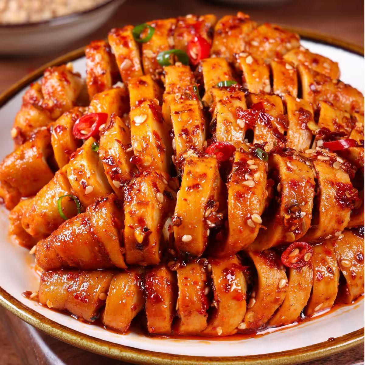 【9.99发两大包】麻辣孜然烤面筋串开袋即食烧烤麻辣解馋零食小吃 到手价¥9.99