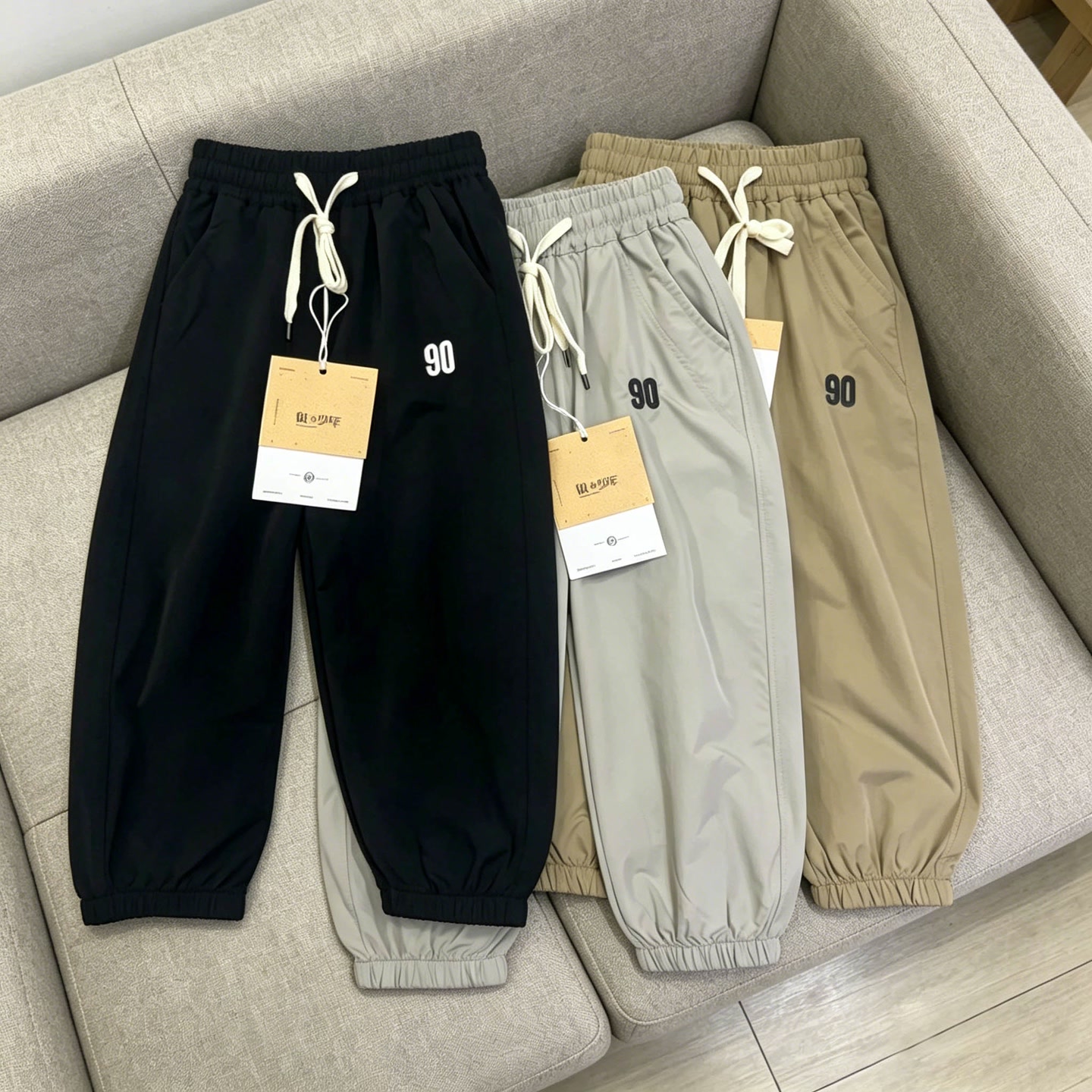 【现货福利:夏季速干裤:潮童家】男童速干裤子夏薄款凉感男孩夏天 到手价¥17.90
