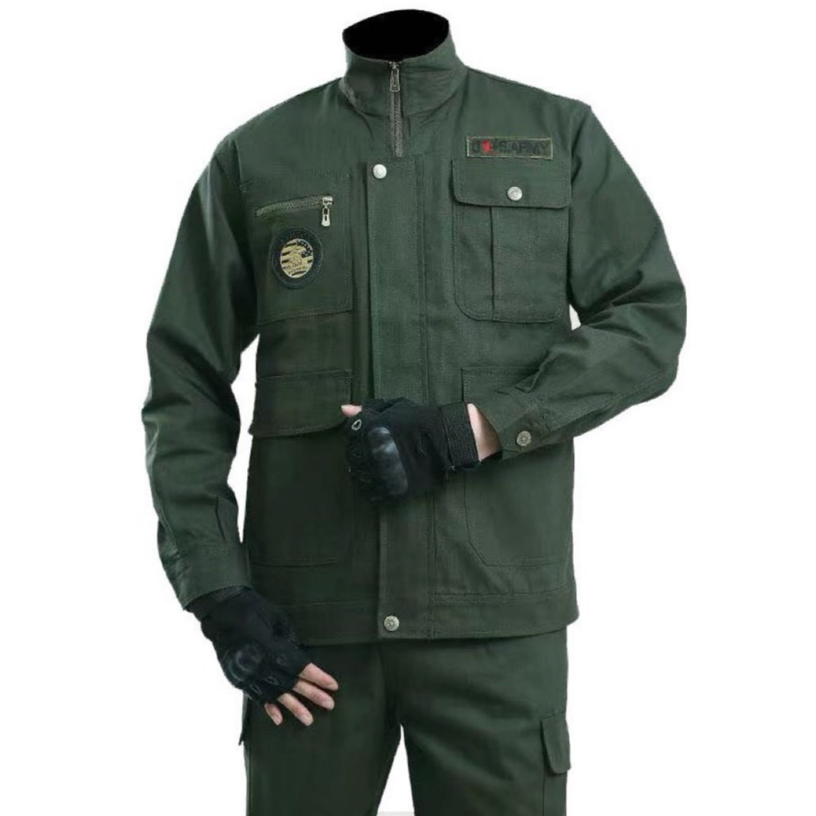 防烫电焊工作服套装男厚款耐磨劳保服焊工长袖户外干活工作服 到手价¥39.99