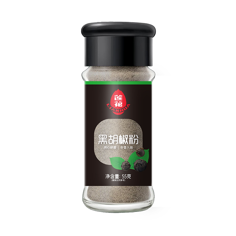 莲花黑胡椒粉55g  零添加中西餐牛排意面调料撒料烤肉烧烤香辛料 图片 6