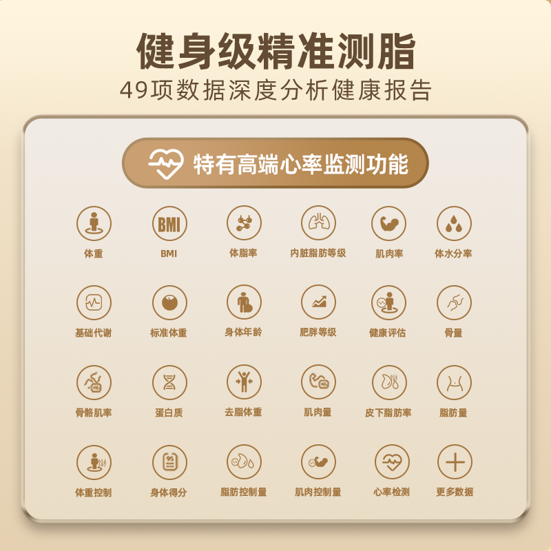 LEFU乐福官方正品光能自动充电体脂秤 图片 6
