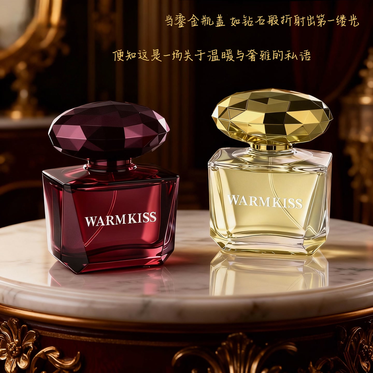 WARMKISS金钻黑水晶香水 清新留香 到手价¥6.99