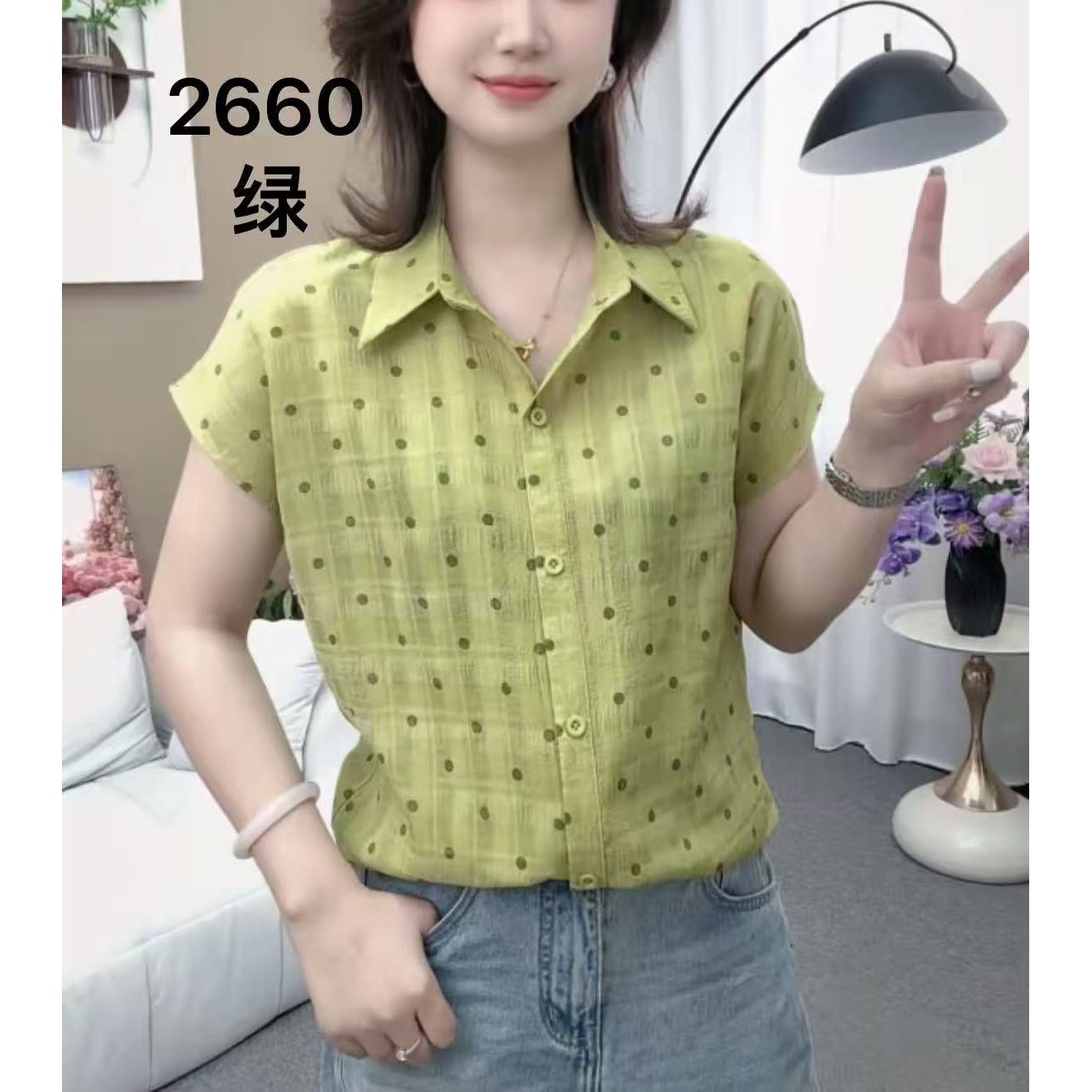 A2660新款百搭气质衬衫【爆款区】 到手价¥17.99