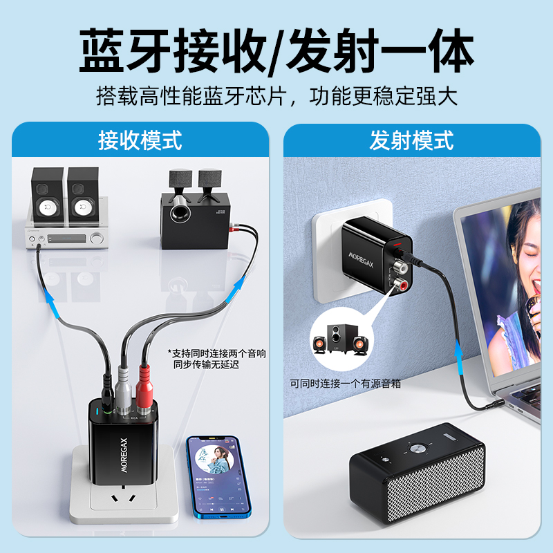 老功放改装蓝牙接收器6.0音箱响转换无线音频适配器无损播放模块 图片 7