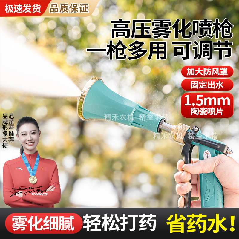 农用打药喷枪汽油打药机高压喷枪农田果树打药枪电动喷雾器喷药枪 到手价¥29.90