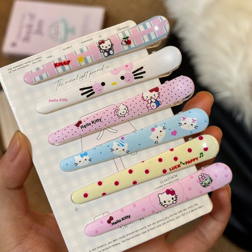 GCKitty发夹一字发卡萌趣卡通头饰可爱少女心甜美无痕夹刘海碎qq 到手价¥5.90