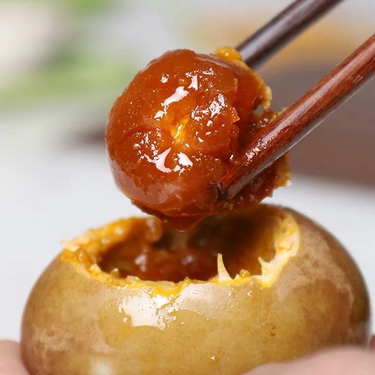 【惟清】微山湖泥腌烤鸭蛋 传统工艺咸度低多油开袋即食 到手价¥23.90