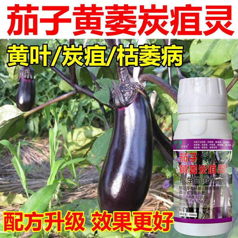茄子专用药茄子黄萎病炭疽病疫病灰霉病根腐病枯萎微生物菌剂肥料 到手价¥9.90