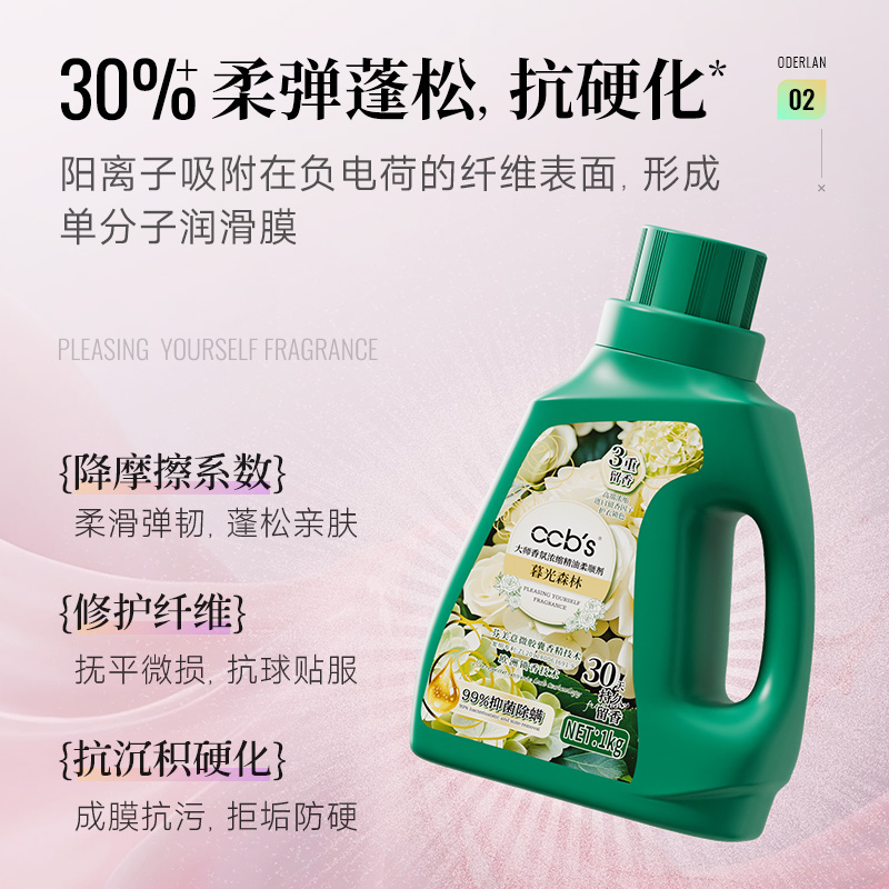新升级持久留香衣物柔顺剂柔软衣物防静电持久留香去异味 图片 4