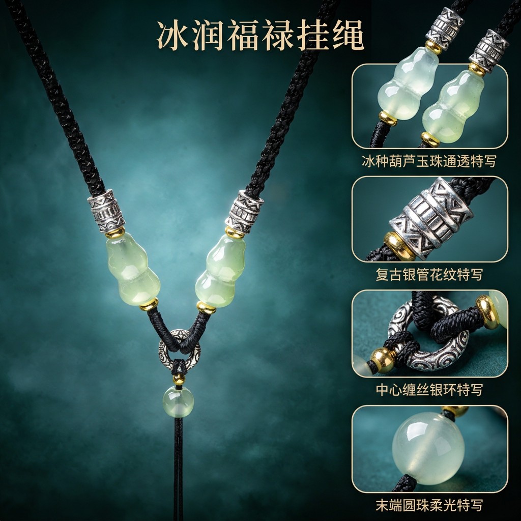锦纶配件高货挂绳吊坠绳挂绳男女款玉坠专用绳子编织玉佩锁骨绳 到手价¥16.90