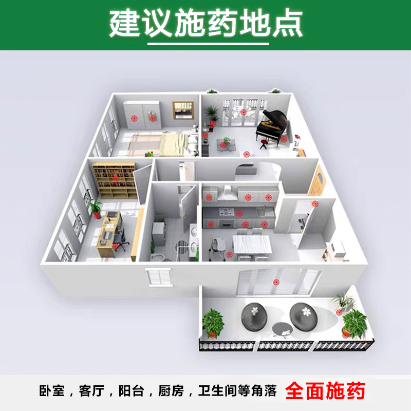 【只需一喷】灭蚂蚁药家用室内厨房除红黄白黑蚂蚁杀蚁喷剂杀虫剂 图片 9