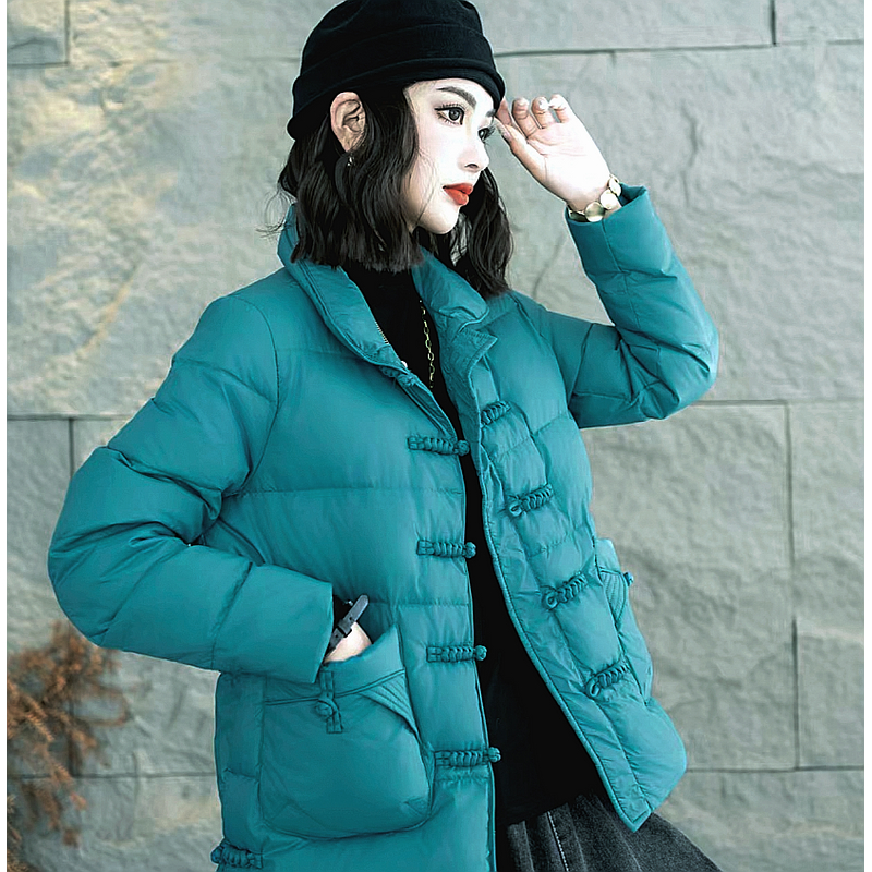 玛罗兰 品牌鹅绒服 保真正品 盘扣外套 到手价¥149.99