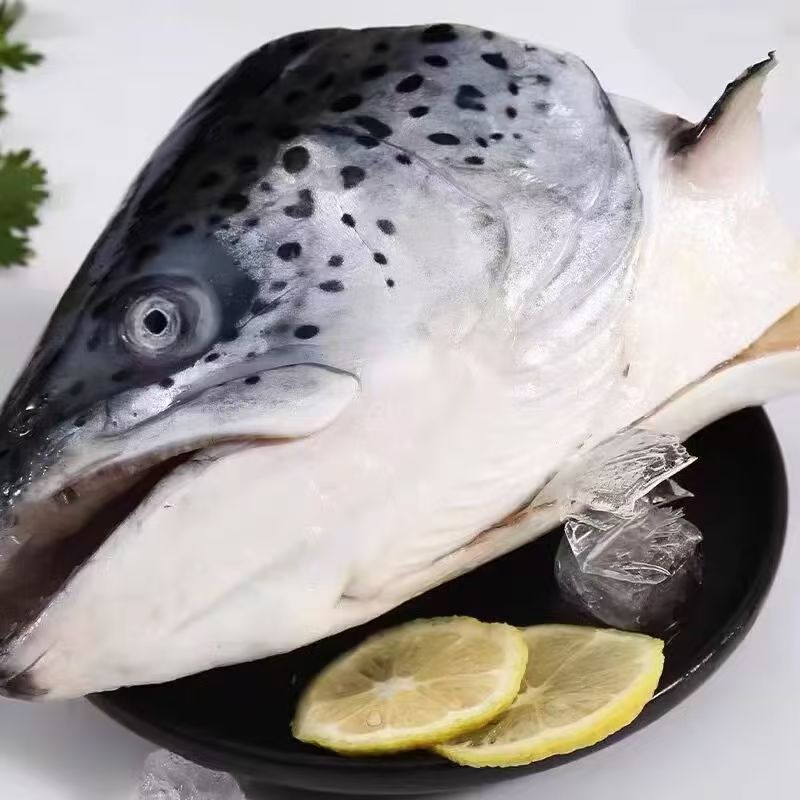 【39.9到手5斤】新鲜冷冻三文鱼头国产三文鱼头250g/个 到手价¥39.90