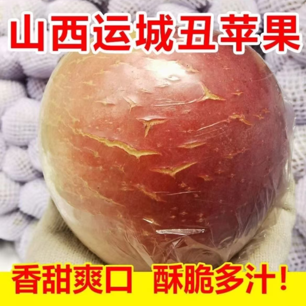 【26.9发净重8斤】山西黄土高坡丑苹果红富士脆甜新鲜 到手价¥13.90