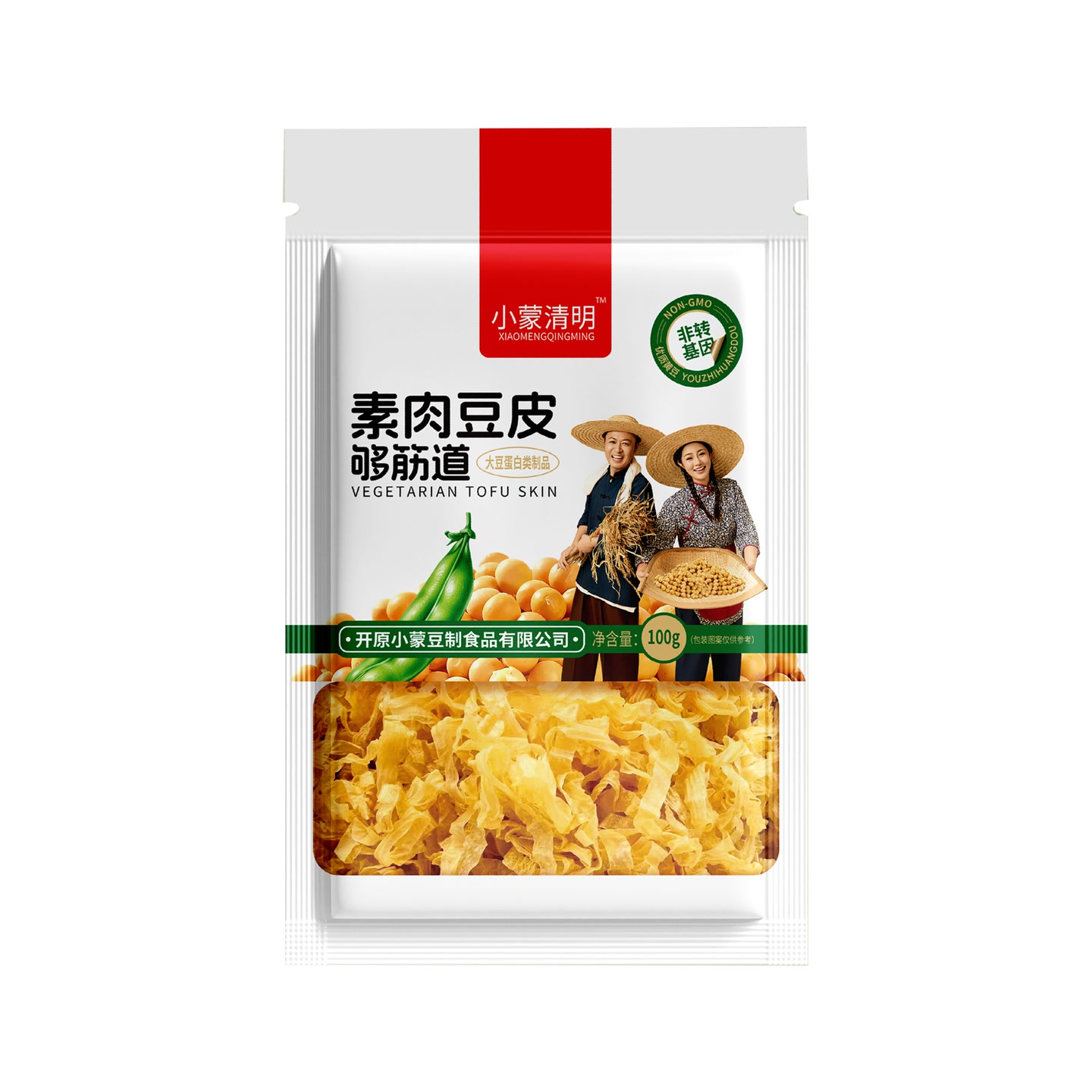 商务专属【小蒙清明】正宗东北大豆豆皮凉拌炒菜炖菜大豆皮 到手价¥23.60