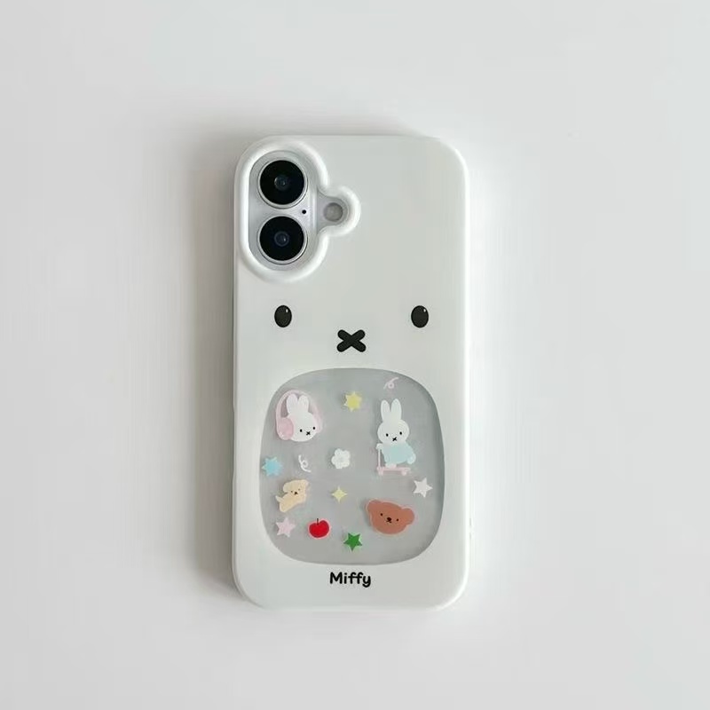 大嘴米菲兔适用苹果17pro/16/15手机壳14/13/12小米oppo华为vivo 到手价¥0.98