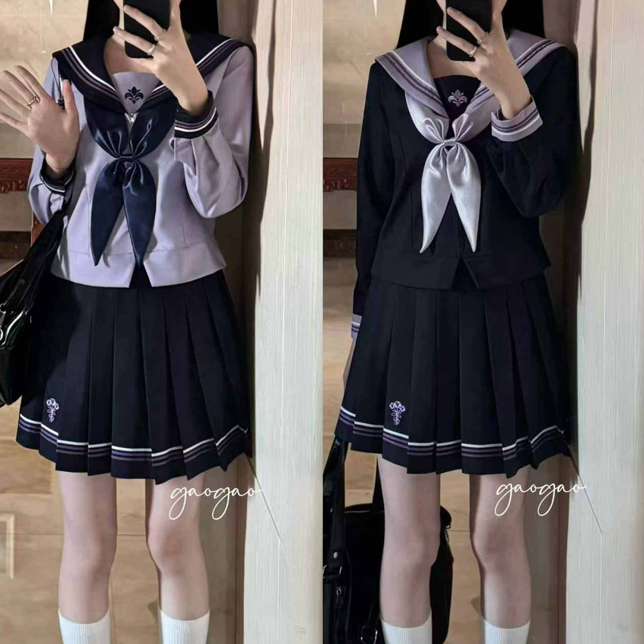 初樱社小紫堇小绀堇双子校供jk长袖制服女学生套装学院风日系校服 到手价¥58.99