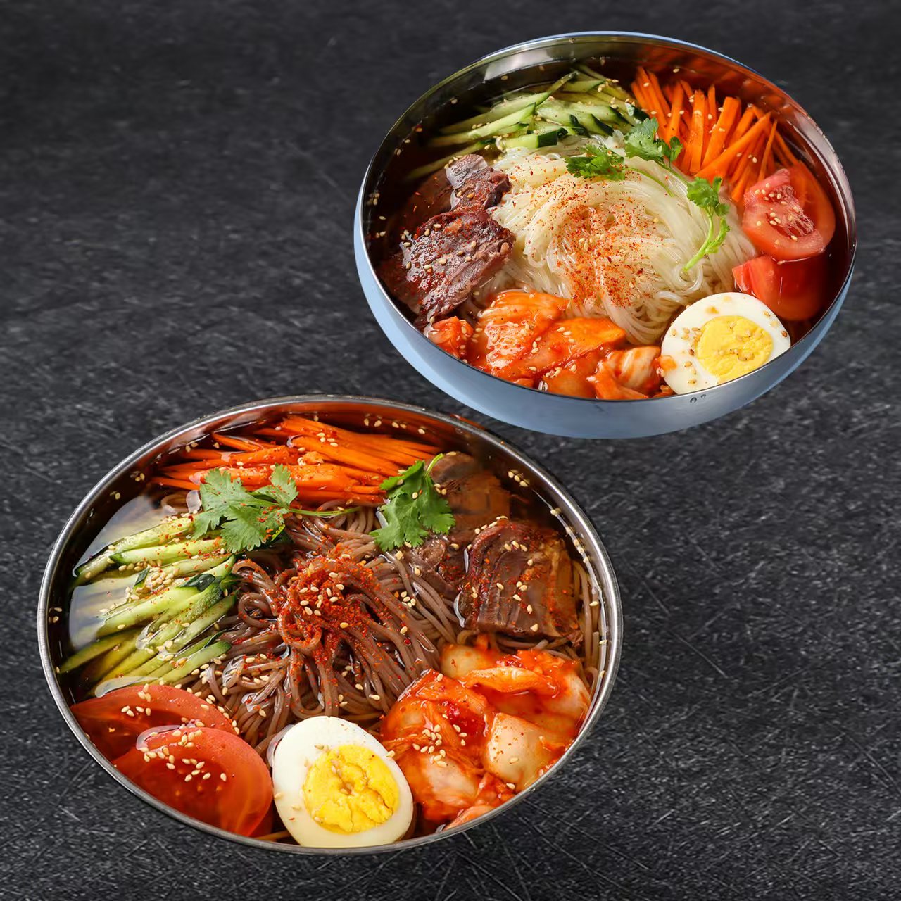 狼小美小麦冷面4袋+荞麦冷面4袋东北大冷面酸甜口【粉丝福利】 到手价¥29.90