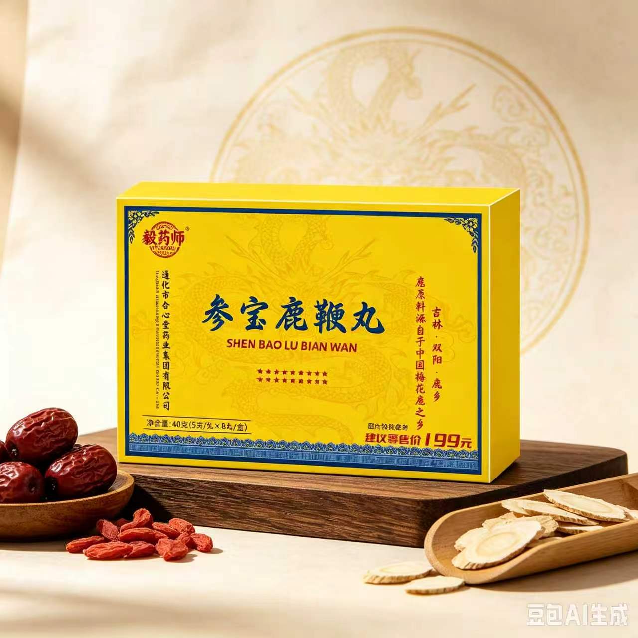 毅药师参宝鹿鞭丸 111 到手价¥41.00