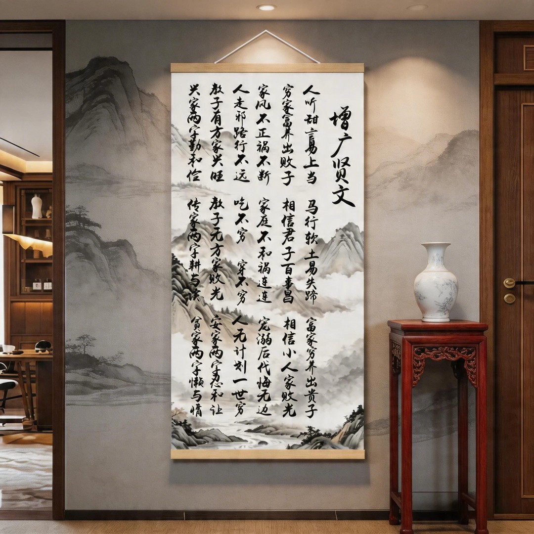 印刷书法人听甜言易上当挂画办公室励志装饰画玄关茶室书房壁画 到手价¥29.90