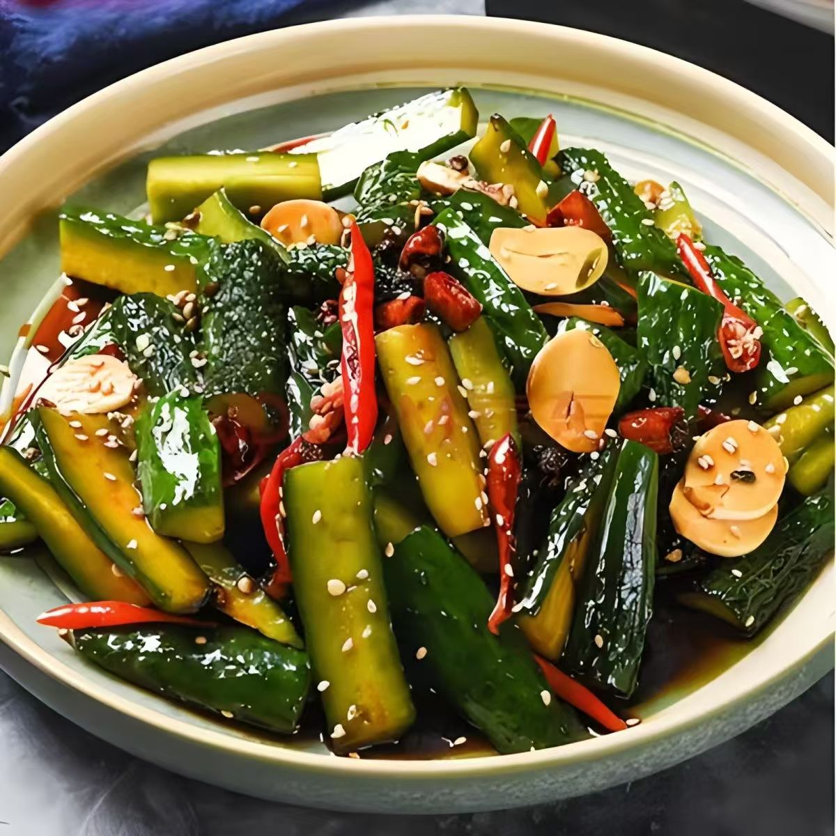 （半斤）爽脆黄瓜条 250克/袋 咸鲜口味清脆爽口解腻下饭菜 到手价¥7.80