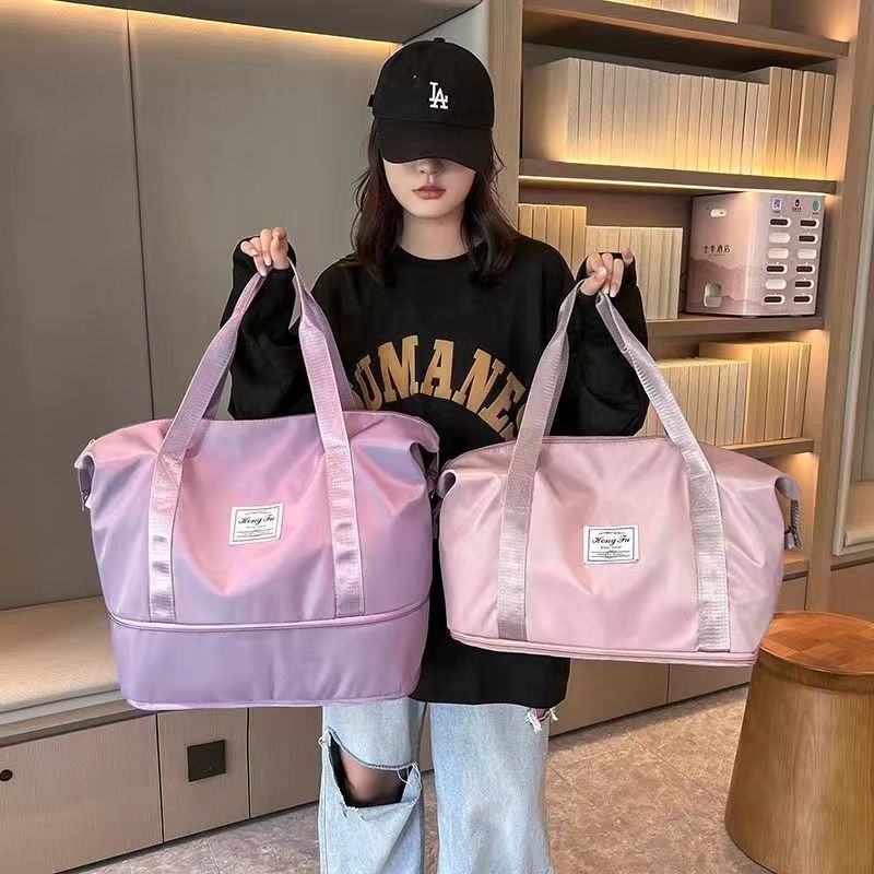 7T 001加大旅行包干湿分离行李包可套拉杆箱 到手价¥13.90