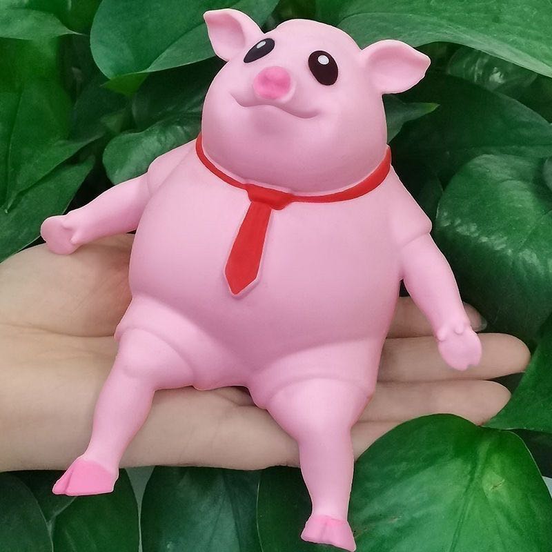 解压玩具粉粉猪一个 到手价¥3.99