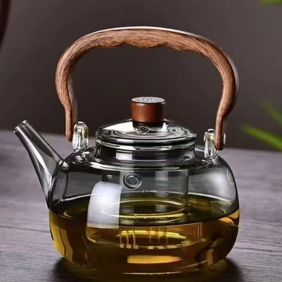 新款玻璃烧水壶耐高温加厚煮茶壶家用提梁壶明火烧水泡茶专用茶壶 到手价¥21.90
