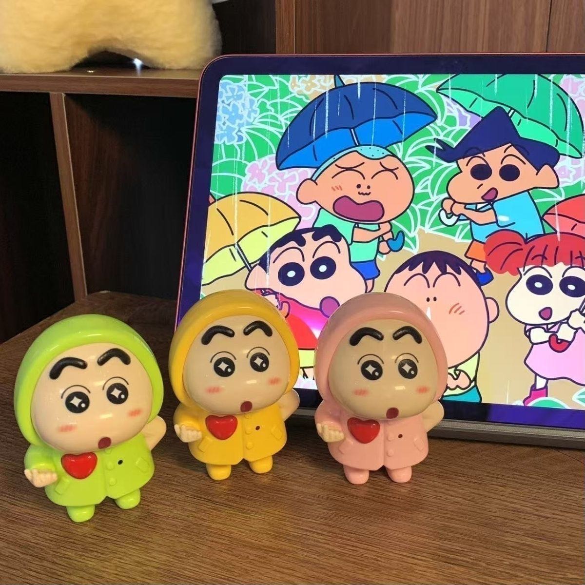 【怡晨夕】小新触摸发声可录音钥匙扣表白礼物玩偶挂件治愈系表白 到手价¥7.99